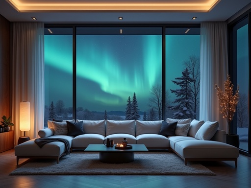 Cozy living room - 무료 다운로드 가능한 Interior