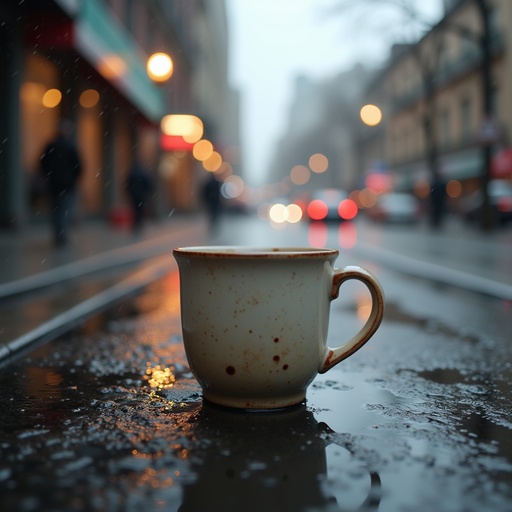 Rainy City Street - 무료 다운로드 가능한 Urban